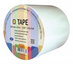 Picture of JeJe Double Sided Tape 10cm - Ταινία Διπλής Όψης, 15m