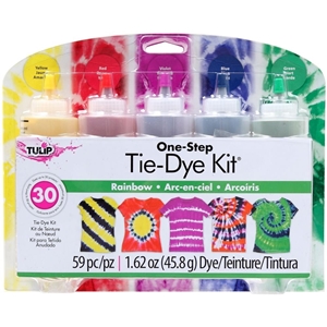 Picture of Tulip One-Step Tie Dye Kit- Σετ Βαφής για Ύφασμα - Rainbow (59 Τεμ/ 30 Projects)