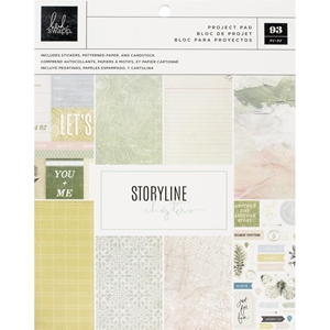 Picture of Heidi Swapp Storyline Chapters Project Pad 7.5"X9.5" - The Scrapbooker