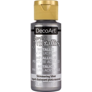 Picture of Deco Art Dazzling Metallics 2oz - Shimmering Silver