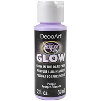 Εικόνα του DecoArt Americana Glow In The Dark Paint Φωσφοριζέ Ακρυλικό 59ml - Purple