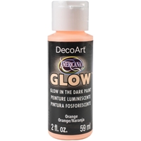 Εικόνα του DecoArt Americana Glow In The Dark Paint Φωσφοριζέ Ακρυλικό 59ml - Orange