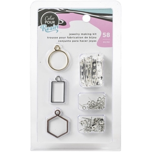 Picture of American Crafts Color Pour Resin Jewelry Kit - Σετ Εργαλείων και Κλεισιμάτων για Κόσμημα
