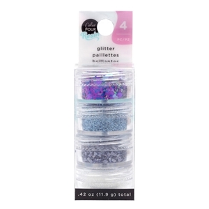 Picture of American Crafts Color Pour Resin Mix-Ins - Glitter Set Geode