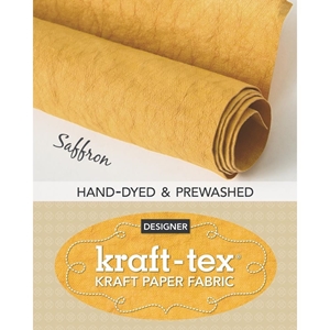 Picture of Kraft-Tex Paper Fabric Prewashed Ειδικό Ύφασμα από Χαρτί - Saffron