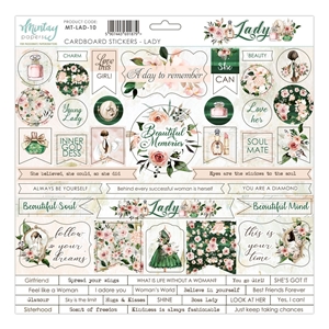 Picture of Mintay Papers Αυτοκόλλητα Chipboard - Lady 