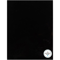 Εικόνα του American Crafts Washable Faux Leather Paper - Πλενόμενο Χαρτί Kraft tex, Μαύρο