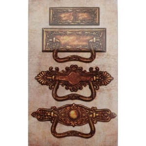 Picture of Prima Memory Hardware Decor Moulds Καλούπι Σιλικόνης 5'' x 8'' - Marguerite Hardware