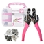 Picture of Crop-A-Dile Hole Punch & Eyelet Setter - Pink Kit