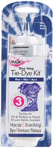 Picture of Tulip One-Step Tie Dye Σετ Βαφής για Ύφασμα - Blue (14 Τεμ/ 3 Projects)