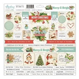 Picture of Mintay Papers Chipboard Stickers - Merry & Bright