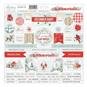 Picture of Mintay Papers Αυτοκόλλητα Chipboard - Winterland