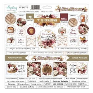 Picture of Mintay Papers Chipboard Stickers - Fall Festival