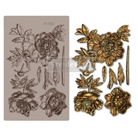 Εικόνα του Prima Re-Design Decor Moulds Καλούπι Σιλικόνης 5'' x 8'' - Wilderness Rose