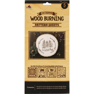 Picture of Plaid Wood Burning Pattern Sheets