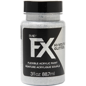 Picture of Plaid Ακρυλικό Χρώμα FX Hi-Voltage Glitter Paint - Silver