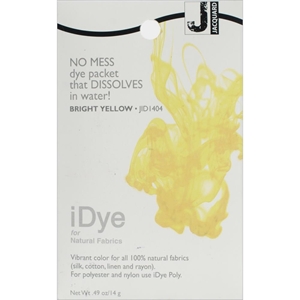 Picture of Βαφή για Φυσικά Υφάσματα Jacquard iDye Fabric Dye 14g - Bright Yellow
