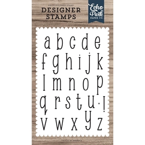 Picture of Echo Park Clear Stamps Σετ Σφραγίδες - McKell Lowercase Alpha, 26τεμ