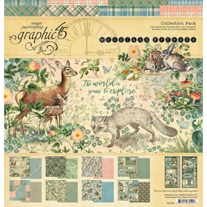 Picture of Graphic 45 Collection Pack 12"X12" - Woodland Friends