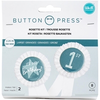 Picture of We R Makers Button Press - Rosette Kit, 8pcs.