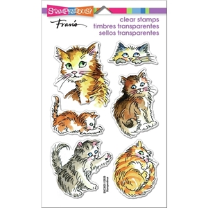 Picture of Stampendous Perfectly Clear Stamps 4"X6" - Kitty Mischief