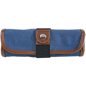 Picture of Speedball Canvas Roll Up Pencil Case 2.25"X2.25"X8.25" - Denim