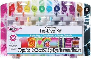 Picture of Tulip One-Step Tie Dye Kit- Σετ Βαφής για Ύφασμα - Super Big (70 Τεμ/ 36 Projects)