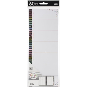 Picture of Happy Planner Big Half Sheet Fill Paper - Weekly Stripe