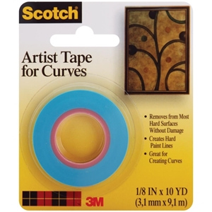 Picture of Scotch Artist Tape For Curves - Χάρτινη Ταινία για Καμπύλες