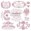 Picture of Prima Marketing Re-Design Decor Clear Cling Stamps 12"X12" - I See Paris