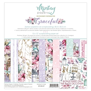 Picture of Mintay Papers Συλλογή Scrapbooking 12''x12'' - Graceful