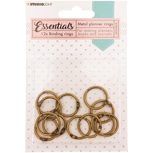 Picture of Studio Light Essentials Planner Binding Ring 0.75'' - Κρίκοι Βιβλιοδεσίας Old Gold