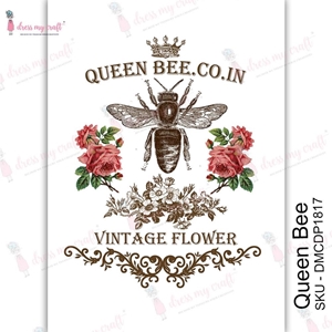 Picture of Dress My Craft Transfer Me Sheet A4 - Queen Bee