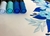 Picture of Kuretake Kurecolor Markers for Manga Μαρκαδόροι Διπλής Μύτης - Sky and Ocean Blue, 12 τεμ