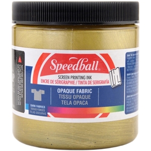 Picture of Speedball Opaque Fabric Screen Printing Ink Μελάνι Μεταξοτυπίας 8oz - Gold