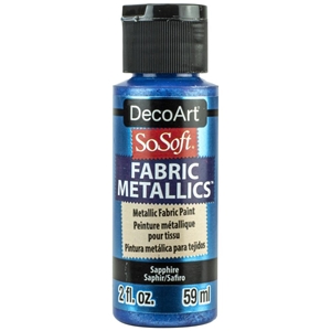 Picture of SoSoft Fabric Metallics Ακρυλικο Χρώμα για Ύφασμα 59ml - Sapphire
