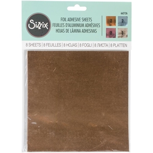 Picture of Sizzix Adhesive Foil Sheets Αυτοκόλλητα Φύλλα Foil 6"X6" - Assorted