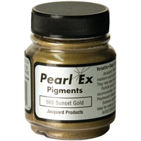 Picture of Jacquard Pearl Ex Powdered Pigment 0.75oz  - Sunset Gold