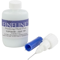 Εικόνα του Fineline 20 Gauge Applicator & Bottle Masking Fluid 37.5ml - Υγρή "Μάσκα" Ζωγραφικής