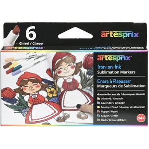 Picture of Artesprix Iron-On-Ink Sublimation Markers - Gnomie