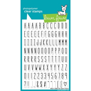 Picture of Lawn Fawn Σφραγίδες Clear 4"X6" - Milo's ABCs