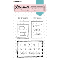 Picture of Studio Light Essentials A6 Stamps - Planner