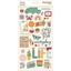 Picture of Simple Stories Hello Today Chipboard Stickers 6"X12"