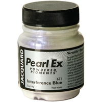 Picture of Jacquard Pearl Ex Powdered Pigment 0.5oz  - Interference Blue