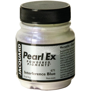 Picture of Jacquard Pearl Ex Powdered Pigment 14g - Interference Blue