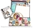 Picture of Memory Place Kawaii Double-Sided Paper Pack A4 - Alice's Tea Party