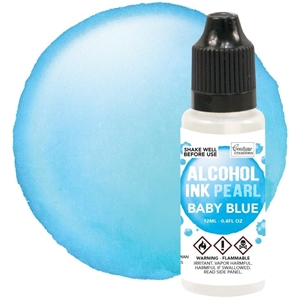 Picture of Couture Creations Alcohol Ink Pearl .4oz - Baby Blue