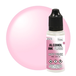 Picture of Couture Creations Fluro Μελάνι Οινοπνεύματος 12ml - Hot Pink