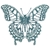 Picture of Sizzix Thinlits Dies By Tim Holtz - Perspective Butterfly