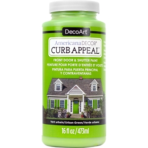 Picture of DecoArt Americana Curb Appeal Paint 16oz - Urban Green